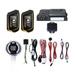 Arealer Car -Theft Remote Starter System PKE Keyless Entry Remote Engine Starter Central Lock Kit 2-Way Vibration Support APP Control with 2 Remote Controller