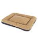 Gespout Pet Cat Bed Dog Bed Pet Sofa Bed Car Pet Supplies Cat and Dog Cushion Removable and Washable khaki XL