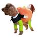 Fusipu Pumpkin Design Pet Costume Halloween Pet Costume Cute Pumpkin Design for Eye-catching Festive Outfit