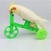 CSCHome Bird Toys Bird Intelligence Training Toy Parrot Bike Toy Parrot Educational Table Top Trick Prop Toy