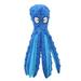 KYAIGUO Pet Squeaky Toys Dog Puppy Plush Octopus Toys No Stuffing Plush Dog Squeaky Toy with Crinkle Paper in Legs for Small Medium Dogs