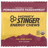 Honey Stinger Organic Energy Chews Pomegranate Passionfruit 12 Ct