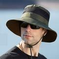 Liwarace Wide Brim Tactical Bucket Hat Boonie Safari Sun Protection Cap Outdoor Fishing