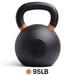 French Fitness Cast Iron Kettlebell 95 lbs (New)