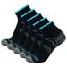 5 Pairs of Men Women Light Compression Sports Running Socks Sports Running Socks A S/M