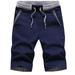 Summer Shorts for Men Men s Casual Shorts Drawstring Elastic Waist Shorts Golf Shorts with Pockets Beach Shorts