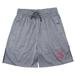 Youth FC Barcelona Official Licensed Poly Soccer Shorts -Gray/Red/Navy