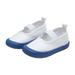 dmqupv Pg1 Kids Baby Boy Girl Shoes Flat Shoes Bao Head One Foot Off Girl Canvas Shoes Baby Soft Tennis Shoes Size 4 Shoes Blue 9.5