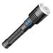 XHP120 Flashlight Zoomable 3500 Lumens Rechargeable USB Torch Super Bright Light