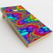 Skin Decal For Cornhole Game Board (2Xpcs.) / Trippy Hippie 2