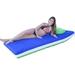 The Pool Supply Shop 72 Aqua Duo Reversable Lime Green and Sky Blue Floating Swimming Pool Mattress
