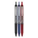 Pilot Precise V5RT Roller Ball Pen Retractable Extra-Fine 0.5 mm Assorted Ink and Barrel Colors 3/Pack