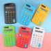 LA TALUS Pocket Calculator Fast Response Accounting Tool LED Large Screen Big Button Business 8-Digit Mini Calculator for Office Yellow One Size