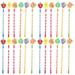 BESTONZON 36Pcs Cartoon Fruits Pencils Adorable Kids Pencils Wooden Pencils Portable Pencils Toddlers Pencils