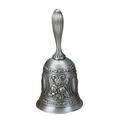 Tssuoun Bar Pub Vintage Hand Bell Wedding Party Hotel Lobby Retro Call Bell Musical antique silver