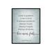 Poster Master Love is Patient Poster - Love is Patient Sign Print - Motivational Quote Art - Wedding Gift for Men Women Lovers - Minimal Wall Decor for Bedroom Living Room - 16x20 UNFRAMED Wall Art