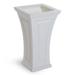 Mayne 4834W Cambridge Tall Planter - White-