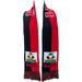 Haiti Haitian Flag Scarf/Sash/Stole (Black & Red) Retro