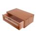 Retro Monitor Riser Desktop Storage Box Drawer-type Wood Box Dresser Storage Box