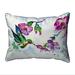 Betsy Drake 16 x 20 in. Feeding Hummingbird Large Indoor & Outdoor Pillow