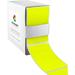 1000 Sheets Rectangular Color Coding Sticker Roll - Write On Labels for Folders and Organizing 2 X 3 Inch Stickers to Write On Name Tags for Office Supplies & Organization - Fluorescent Yellow