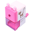 Manual Pencil Sharpener Hand Crank Pencil Sharpener Heavy Duty for School Classroom Office Home - style 1