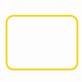 Magnetic whiteboard for The Fridge - Magnetic Dry Erase Board - Fridge whiteboard - Refrigerator whiteboard - White Board for Fridge - Dry Erase Board Magnetic - Magnetic White Board - Yellow