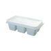 Kayannuo Back to School Clearance Pencil Box Storage Manager Utility Box Multi-purpose Ruler School Office Supplies Children And Adults Plastic Pencil Boxes Have Blue White And Gray Gifts