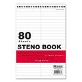 Bazic Products 6 x 9 in. 80 Sheets White Paper Gregg Ruled Steno Book Case of 48