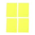 Transparent Sticky Notes Clear Sticky Notes Translucent Sticky Tabs 200Pcs Waterproof Self Sticky Annotation Memo Pad See Through Sticky Notes Study Office School Supplies - Yellowish