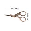 KIHOUT Discount Type Retro Scissors Beauty Scissors Retro Small Scissors All Steel Scissors