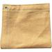 - 6 ft. x 8 ft. - 7 OZ Premium 90% Shade Cloth Shade Sail Sun Shade (TAN Color)