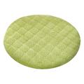 Fdelink Cushion Super Soft and Comfortable Plush Chair Cushion Non Slip Winter Warm Chair Cushion Comfortable Dining Chair Cushion Suitable for Home Office Patio Dormitory Library Use Green
