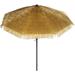 Hula That Tiki Umbrella Palapa Raffia TIKI TIKI Hut Hawaiian Patio Umbrella With Fringe Boho Parasol 6 8 & 9