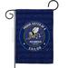 Breeze Decor G158584-BO Seabees Proud Sister Sailor Garden Flag Armed Forces Navy 13 x 18.5 in. Double-Sided Decorative Vertical Flags for House Decoration Banner Yard Gift