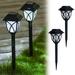 XMMSWDLA 2 Pack Solar Powered Pathway Lights Super Bright LED Outdoor Lights Stainless Steel & Glass Waterproof Light for Landscape Lawn Patio Yard Garden Deck Driveway Whitefairy lights