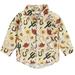 Xkwyshop Toddler Baby Boys Casual Shirt Long Sleeve Cartoon Print T-shirt Tops for Spring Autumn