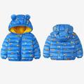 PURCOLT Winter Coat for Toddler Baby Boys Girls Autumn Winter Cotton Padded Jacket Hooded Zipper Jacket Coat on Clearance