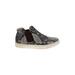 COCONUTS by Matisse Sneakers: Black Snake Print Shoes - Women's Size 7