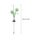 LSLJS Solar Lights For Outside LED Outdoor Light Waterproof Led Taraxacum Flower Lamp Solar Energy 3led Lamp Color Changing Flower Ball Lamp Ground Plug Lamp Night Light For Garden Yard Pathway