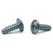 #6 x 1/2 Thread Forming Screws for Plastics (48-2) / Phillips / Truss Head / 18-8 Stainless Steel - 3000 Piece Carton