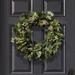 Pine & Eucalyptus Greenery Wreath - Frontgate - Outdoor Christmas Decorations