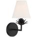 Savoy House Meridian 6" Wide Matte Black 1-Light Wall Sconce