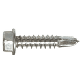 Hillman 41550 #10 x 3/4 in. Zinc Hex Washer Head Self-Drilling Screw 50-Pack