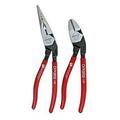 Knipex Tools 2 Piece Angled Cutting Plier Set