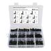 155x Sockets Cap Head Screws Bolt and Nut Set with Storage Box Machinery Hardware Furniture Hexagon Fasteners Metric Stainless Steel M6 M8