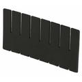 1PACK Lewisbins Divider Black Polyethylene 4.4 in DV1050 XL DV1050 XL ZO-G8544541