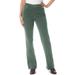 Plus Size Women's Stretch Corduroy Bootcut Jean by Woman Within in Pine (Size 12 WP)