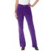 Plus Size Women's Stretch Corduroy Bootcut Jean by Woman Within in Radiant Purple (Size 16 WP)