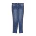 Gap Jeans - Adjustable Skinny Leg Denim: Blue Bottoms - Kids Girl's Size 12 - Dark Wash